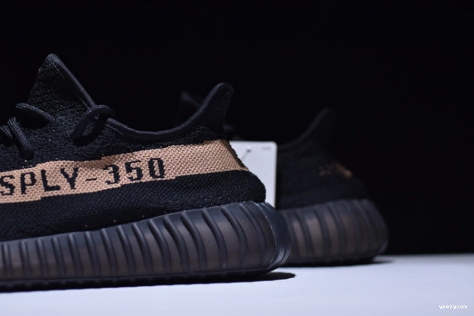 Yeezy Copper Boost Adidas V2 350 BY1605 Black 0805
